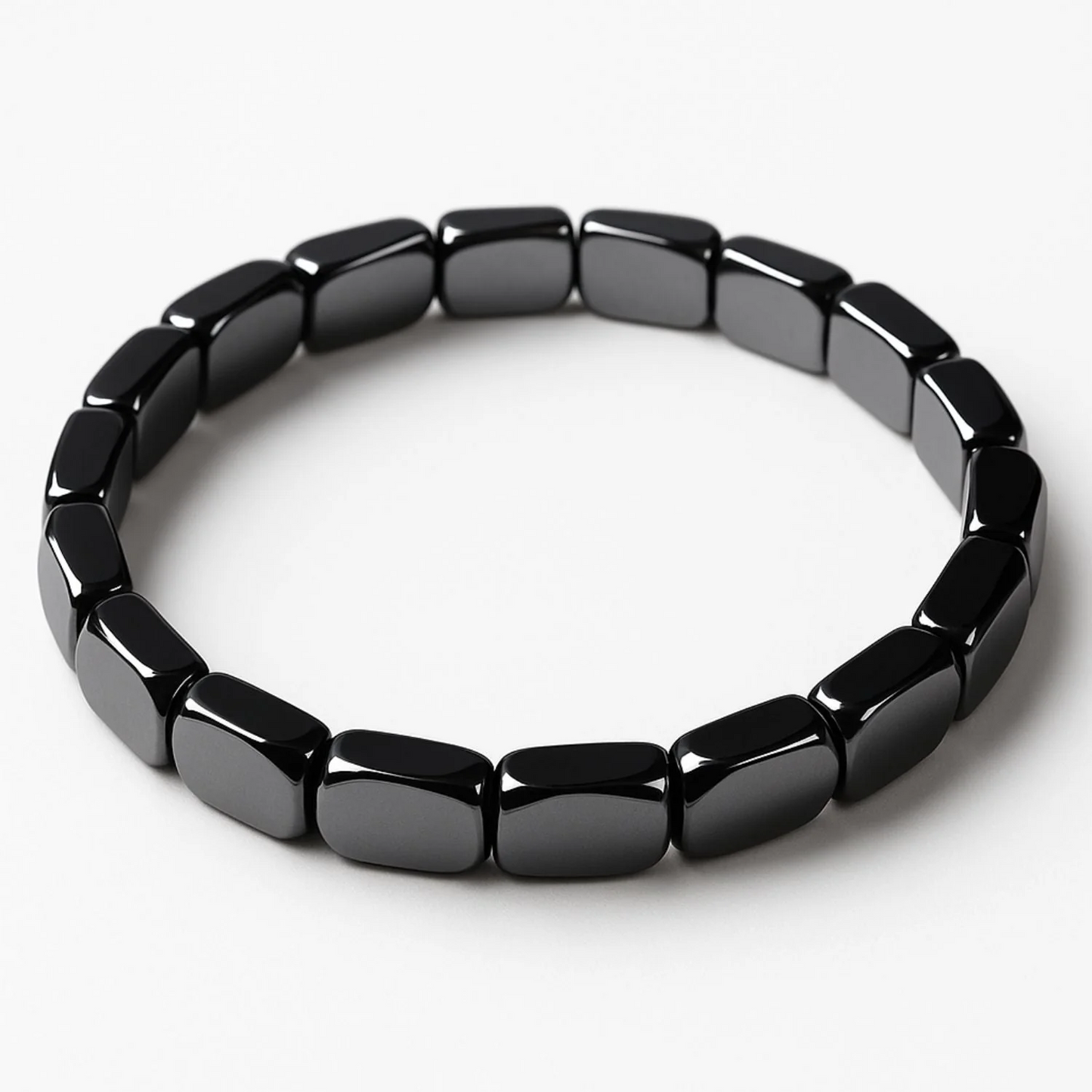 AlphaNova Hämatit-Armband