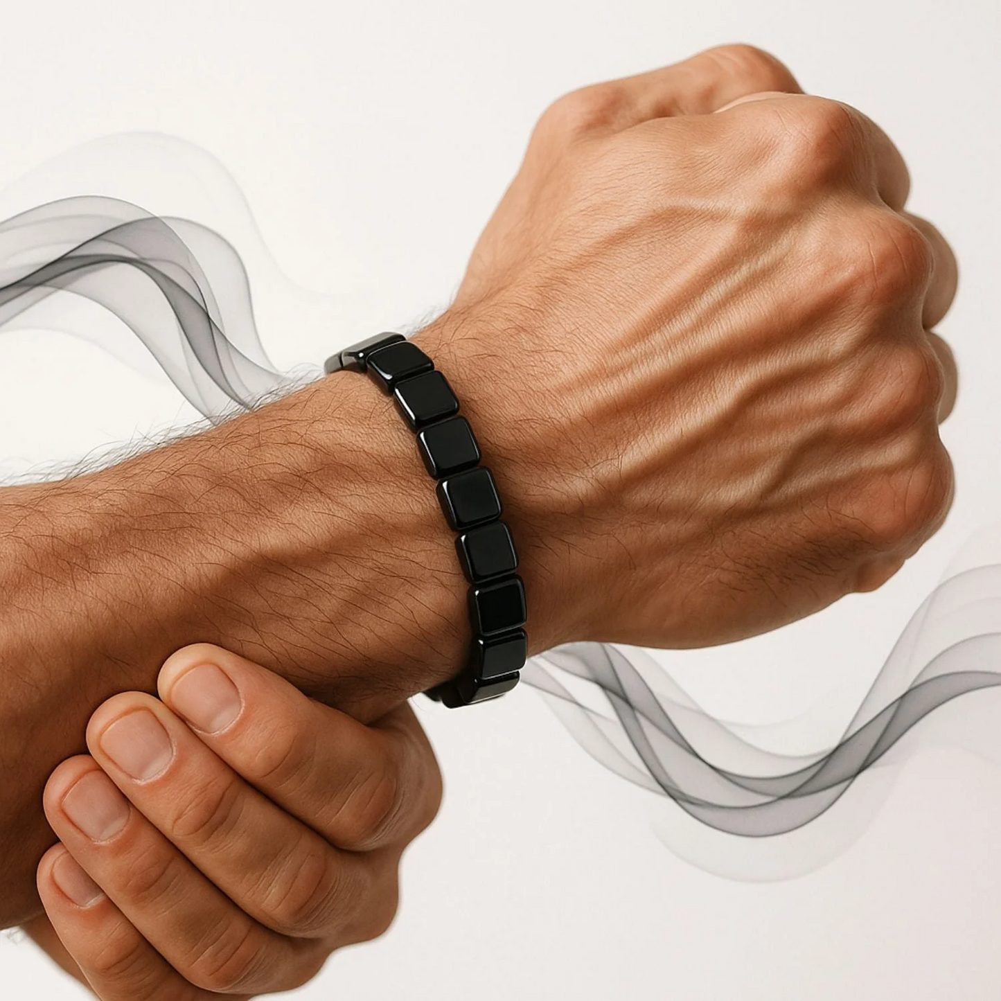 AlphaNova Hämatit-Armband