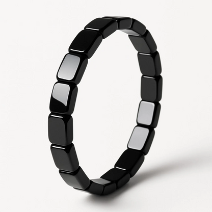 AlphaNova Hämatit-Armband