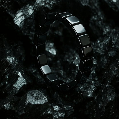 AlphaNova Hämatit-Armband